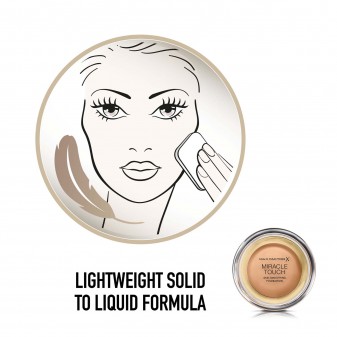 Max Factor Miracle Touch Skin Smoothing Foundation Fondotinta Anti