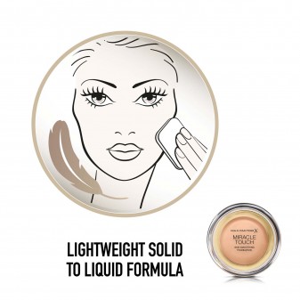 Max Factor Miracle Touch Skin Smoothing Foundation Fondotinta Anti