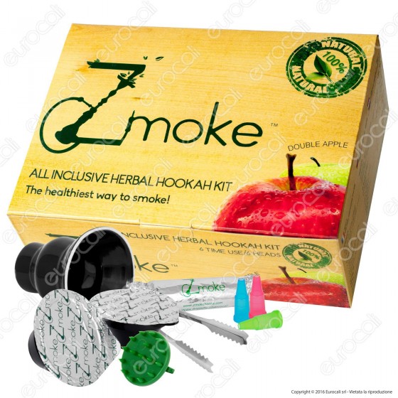 Zmoke Double Apple - Kit Capsule per Narghilè gusto Doppia Mela Zmoke Double Apple - Kit Capsule per Narghilè gusto Doppia Mela