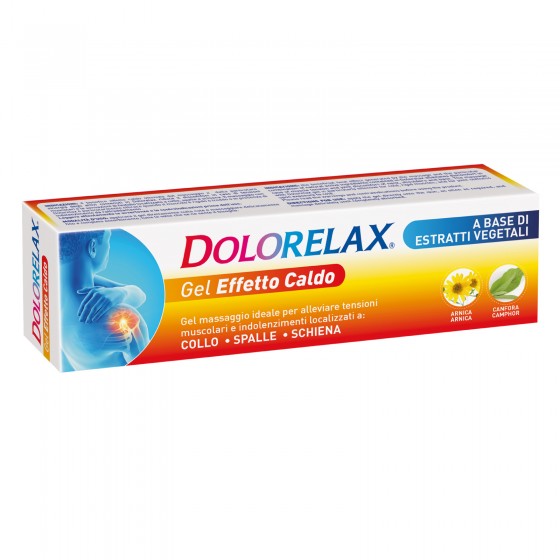Dolorelax Gel Effetto Caldo per Collo Spalle e Schiena - Flacone da Dolorelax Gel Effetto Caldo per Collo Spalle e Schiena - Flacone da