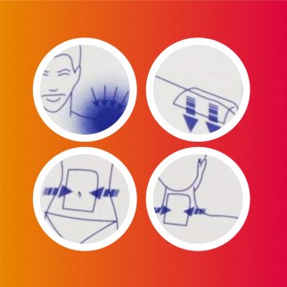 Dolorelax Cerotti Autoriscaldanti per Schiena Addome e Collo -