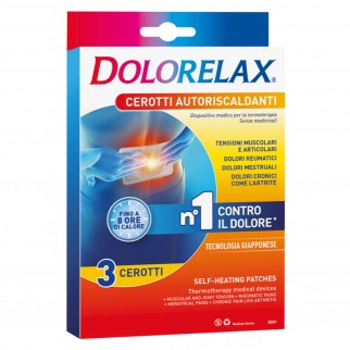 Dolorelax Cerotti Autoriscaldanti per Schiena Addome e Collo -