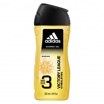 Adidas Victory League Stimulating Shower Gel Bagnoschiuma 3in1 - Flacone da...