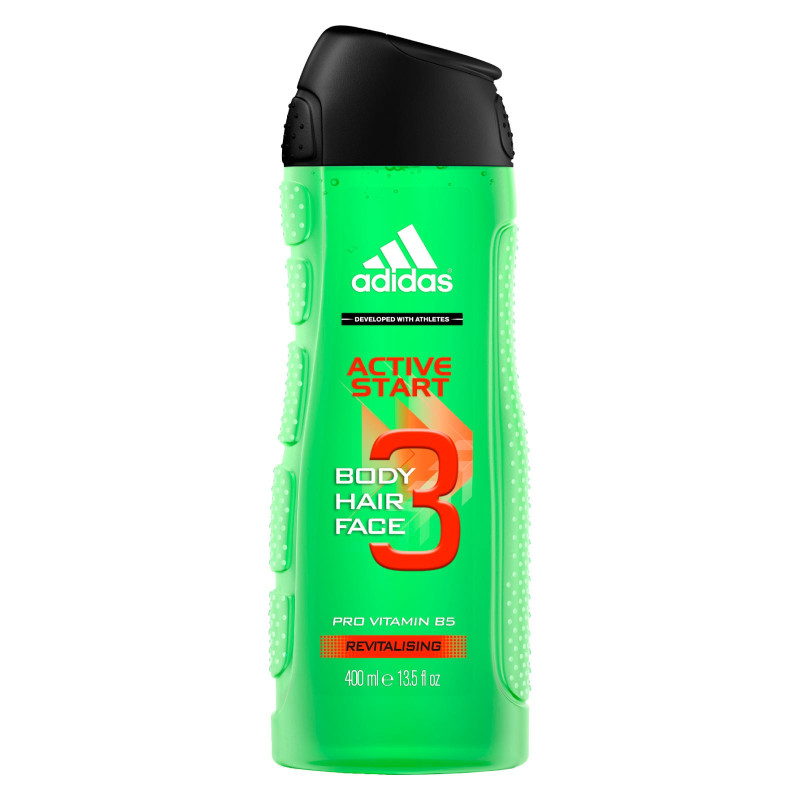Adidas Active Start Revitalising Shower Gel Bagnoschiuma 3in1 - Adidas Active Start Revitalising Shower Gel Bagnoschiuma 3in1 -