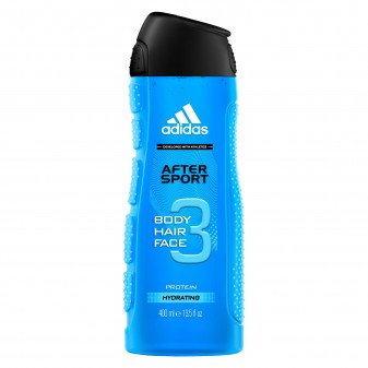 Adidas After Sport Hydrating Shower Gel Bagnoschiuma 3in1 - Flacone