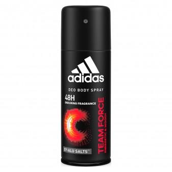 Adidas Team Force Deo Body Spray Antitraspirante 48H - Flacone da