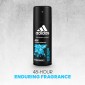 Immagine 4 - Adidas Ice Dive Deo Body Spray Antitraspirante 48H - Flacone da 150ml