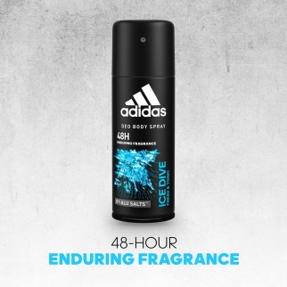 Adidas Ice Dive Deo Body Spray Antitraspirante 48H - Flacone da 150ml