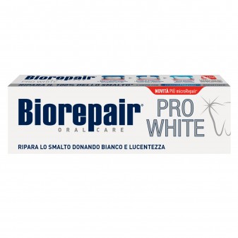 Biorepair Pro White Dentifricio Sbiancante Ripara Smalto - Flacone da