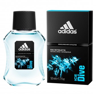 Adidas Ice Dive Eau De Toilette Natural Spray Profumo Uomo - Flacone