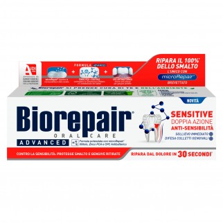 Biorepair Advanced Sensitive Dentifricio Doppia Azione Contro