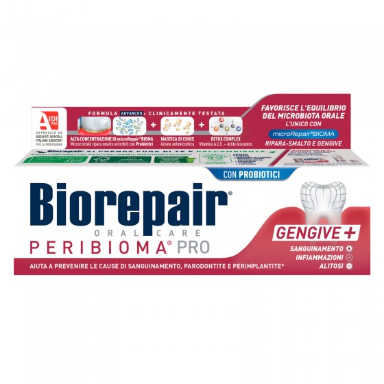 Biorepair Advanced Peribioma Pro Gengive Dentifricio con Probiotici Biorepair Advanced Peribioma Pro Gengive Dentifricio con Probiotici