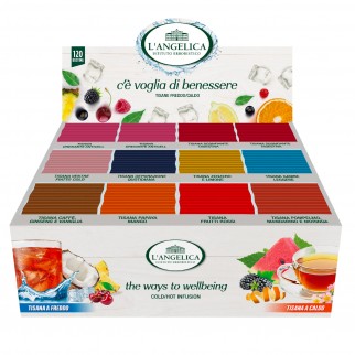 L'Angelica C'è Voglia di Benessere Cofanetto Tisane Freddo/Caldo