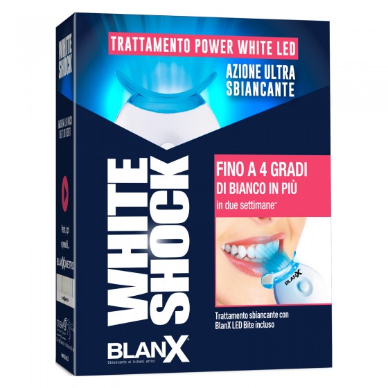 BlanX White Shock Trattamento Power White LED - Confezione con LED BlanX White Shock Trattamento Power White LED - Confezione con LED