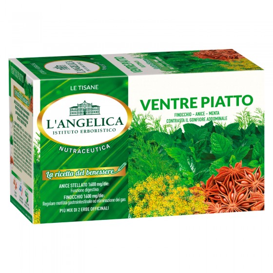 L'Angelica La Ricetta del Benessere Tisana Ventre Piatto Vegan Senza L'Angelica La Ricetta del Benessere Tisana Ventre Piatto Vegan Senza