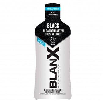BlanX Collutorio Black ai Carboni Attivi 100% Naturali Sbiancante e