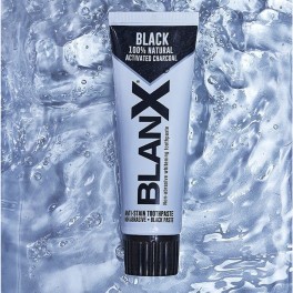 BlanX Dentifricio Black Antimacchia e Sbiancante ai Carboni Attivi