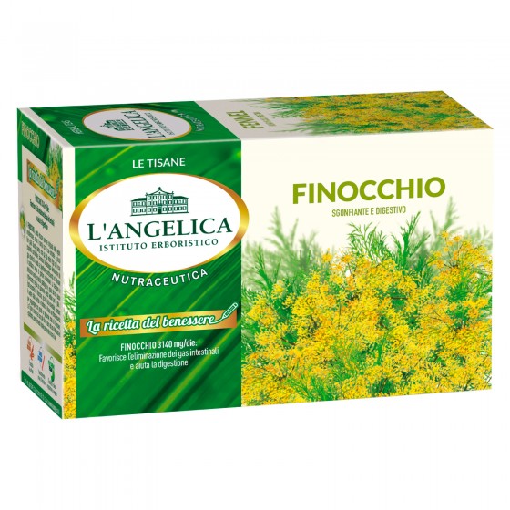 La Ricetta del Benessere Tisana Finocchio - 20 filtri L'Angelica