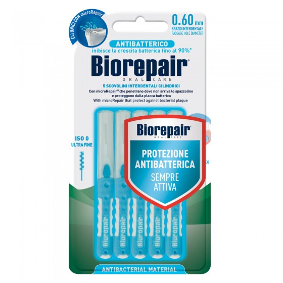 Biorepair Scovolini Interdentali Monouso in Gomma per Spazi Molto Biorepair Scovolini Interdentali Monouso in Gomma per Spazi Molto