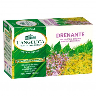 L'Angelica La Ricetta del Benessere Tisana Drenante Vegan Senza