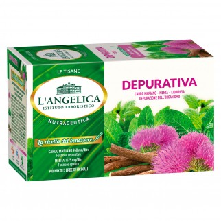 L'Angelica La Ricetta del Benessere Tisana Depurativa Vegan Senza