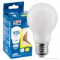 Immagine 1 - Life Lampadina LED E27 Filament 8.5W Bulb A60 Milky - mod.