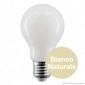 Immagine 2 - Life Lampadina LED E27 Filament 8.5W Bulb A60 Milky - mod.