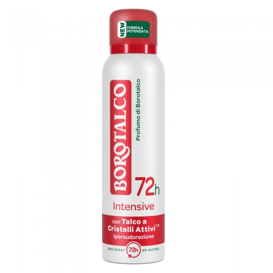 Borotalco Deo Spray 72h Intensive Profumo di Borotalco - Flacone da Borotalco Deo Spray 72h Intensive Profumo di Borotalco - Flacone da