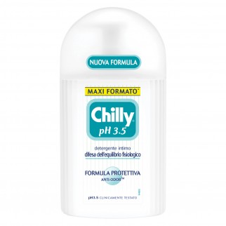 Chilly Gel Detergente Intimo con Formula Protettiva Anti-Odor pH 3.5