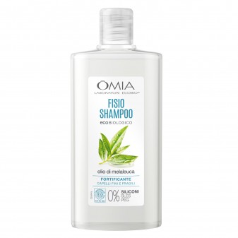 Omia Fisio Shampoo Ecobiologico Olio di Melaleuca - Flacone da 200ml