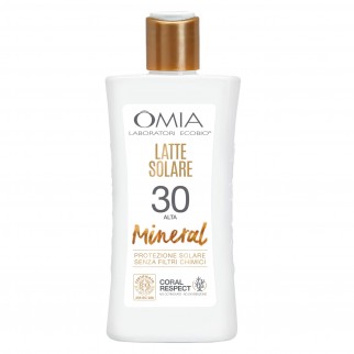 Omia Latte Solare SPF 30 Mineral a Protezione Alta - Flacone da 200ml