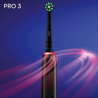 Spazzolino Elettrico Oral B PRO 3 3500 con Batteria e Dentifricio