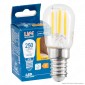 Immagine 1 - Life Lampadina LED E14 Filament 2.5W Tubolare T26 Transparent -
