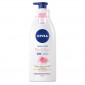 Nivea Rosa e Argan Crema Corpo Idratante Effetto Seta 48h Pelle Normale o Secca - Flacone da 500ml