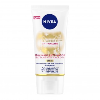 Nivea Luminous 630 Crema Mani Anti Macchie Trattamento Avanzato con