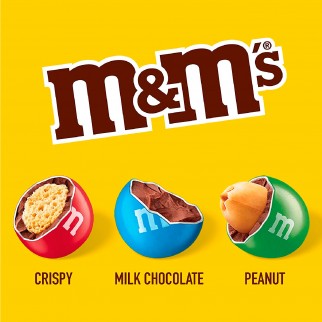 M&M's Party Confetti al Cioccolato - Box con 3 Gusti Assortiti