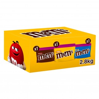 M&M's Party Confetti al Cioccolato - Box con 3 Gusti Assortiti