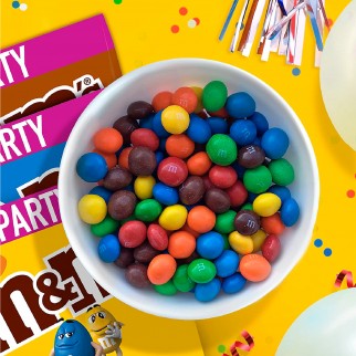 M&M's Party Confetti al Cioccolato - Box con 3 Gusti Assortiti