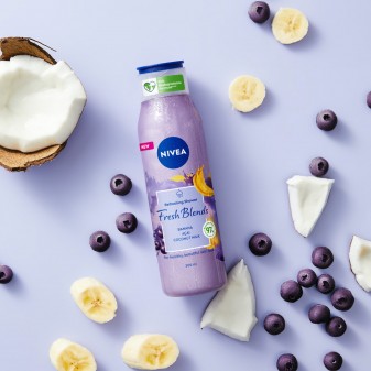 Nivea Fresh Smoothies Doccia Rinfrescante con Banana Acai e Latte di