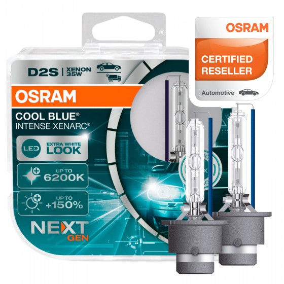 Osram Cool Blue Intense Xenarc Fari Xeno Next Gen 35W - 2 Lampadine Osram Cool Blue Intense Xenarc Fari Xeno Next Gen 35W - 2 Lampadine