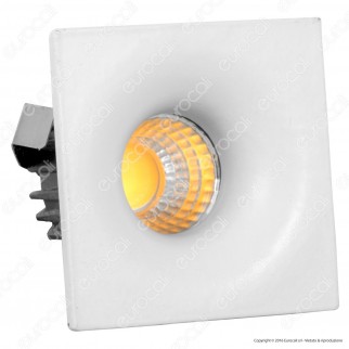 V-Tac VT-1123 SQ Faretto LED da Incasso Quadrato 3W COB - SKU 5108 /