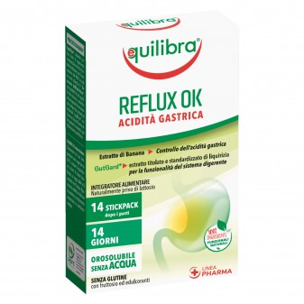 Equilibra Reflux OK Acidità Gastrica con Estratto GutGard di Liquirizia -...