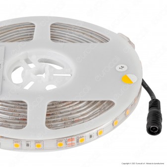 V-Tac VT-5050-60 Striscia LED Flessibile 50W SMD Monocolore 60 LED/metro IP65...