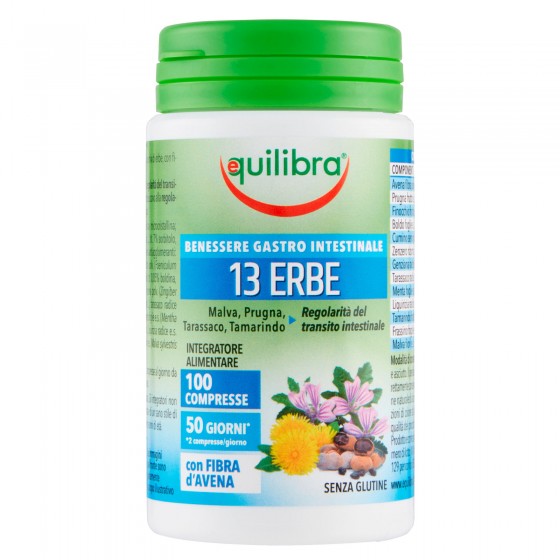 Equilibra Benessere Gastrointestinale 13 Erbe per la Regolarità Equilibra Benessere Gastrointestinale 13 Erbe per la Regolarità
