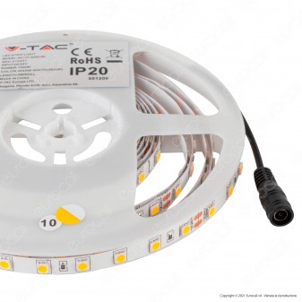 V-Tac VT-5050-60 Striscia LED Flessibile 50W SMD Monocolore 60