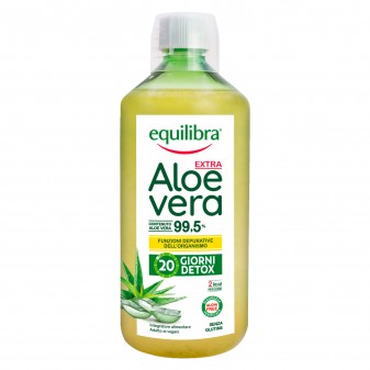 Equilibra Integratore per la Depurazione Aloe Vera Extra 99,5% -