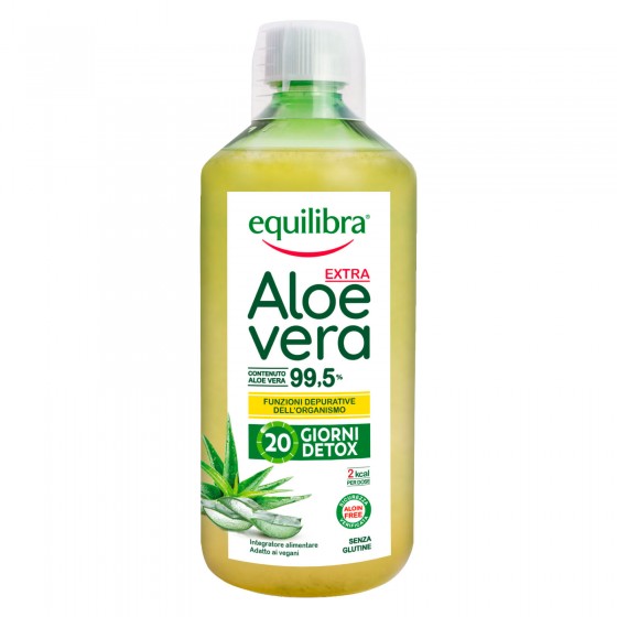 Equilibra Integratore per la Depurazione Aloe Vera Extra 99,5% - Equilibra Integratore per la Depurazione Aloe Vera Extra 99,5% -