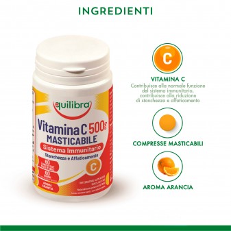 Equilibra Integratore del Sistema Immunitario Vitamina C 500mg al