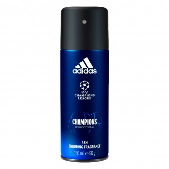 Adidas Uefa Champions League Deodorante Spray Uomo 48H - Flacone da