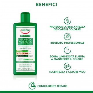 Equilibra Tricologica Shampoo Anti-Aging Protettivo Colore